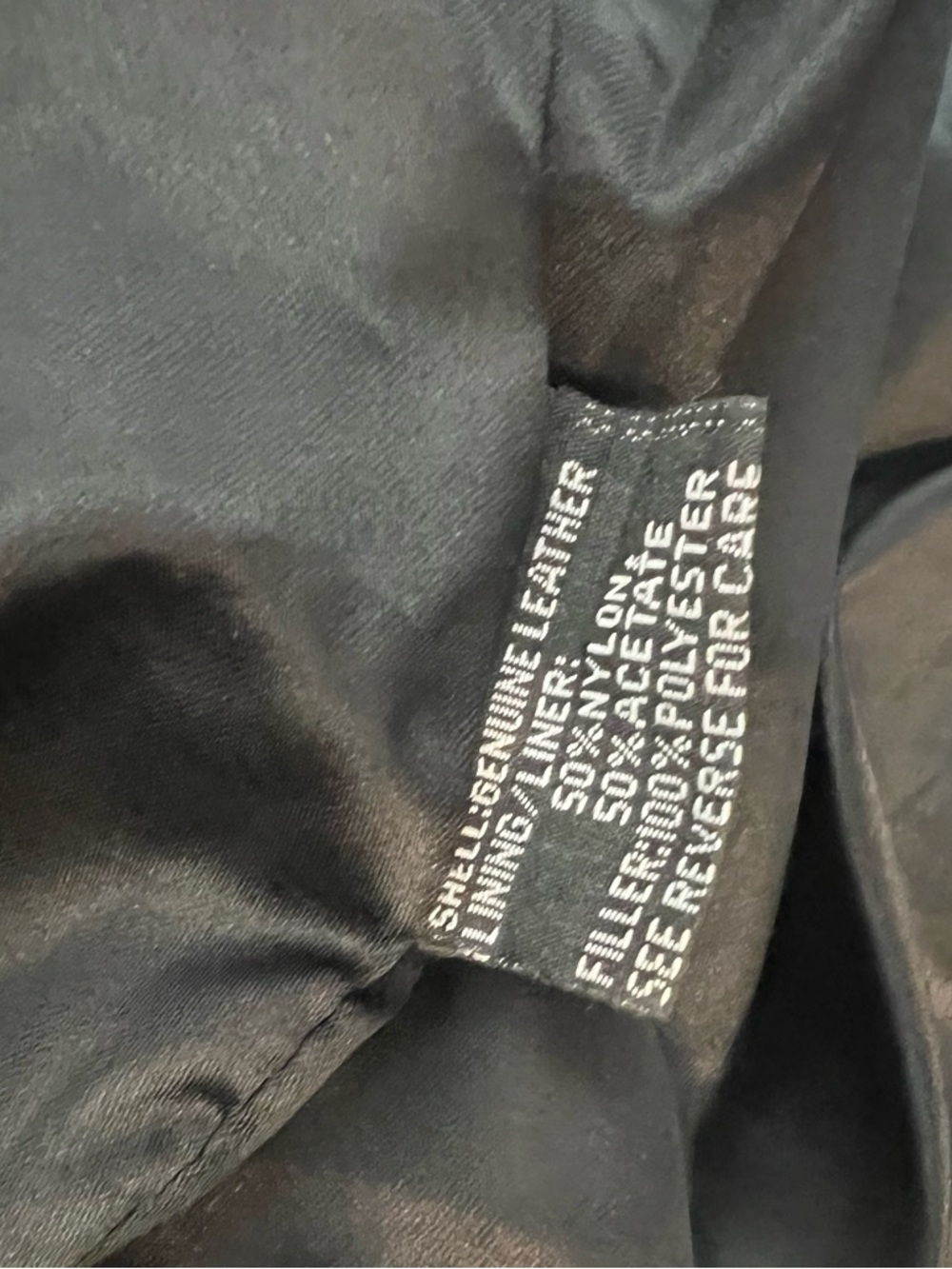 Womens Black Leather Motorcycle Jacket - Picture 8 of 10